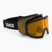 Окуляри лижні UVEX Evidnt Attract + case black matt/mirror cooper yellow clear