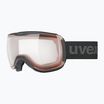 Окуляри лижні UVEX Downhill 2100 V black matt/mirror red clear