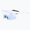 Окуляри сонцезахисні UVEX Pace Stage V white matt/mirror blue