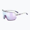 Окуляри сонцезахисні UVEX Sportstyle 235 clear/metallic purple/mirror lavender
