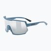 Окуляри сонцезахисні UVEX Sportstyle 235 stone blue matt/mirror silver