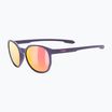 Окуляри сонцезахисні UVEX LGL 54 blue matt/mirror purple
