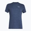 Футболка чоловіча Salewa Puez Melange Dry dark java blue melange