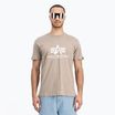 Футболка чоловіча Alpha Industries Basic vintage sand
