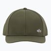 Кепка чоловіча Alpha Industries Metal Label dark olive