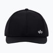 Кепка Alpha Industries Metal Label rep black/metalsilver