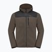 Кофта флісова чоловіча Jack Wolfskin Kammweg Pile Fz cold coffee