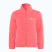 Дитяча флісова кофта Jack Wolfskin Taunus sunset coral