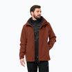 Чоловіча дощовик Jack Wolfskin Feldberg Luntal 3в1 кармін