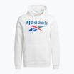 Чоловіча толстовка з флісу Reebok Reebok Identity з великим логотипом біла