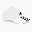 Кепка adidas Baseball 3-Stripes Cotton Twill white/ black