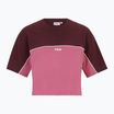 Футболка жіноча FILA Loobu Blocked winetasting/red violet