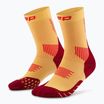Шкарпетки компресійні жіночі CEP Run Mid Cut 5.0 marigold/burgundy