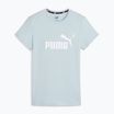 Футболка  жіноча PUMA ESS Logo Tee turquoise surf