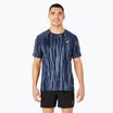 Футболка для бігу чоловіча ASICS Road All Over Print Top blue expanse/midnight