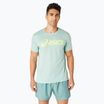 Футболка для бігу чоловіча ASICS Core Top light celadon/safety yellow