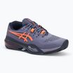 Чоловічі тенісні кросівки ASICS Gel-Resolution X Clay сірувато-фіолетові/нова помаранчеві