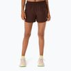 Шорти для бігу жіночі ASICS Nagino Run Adjustable 4IN coffee