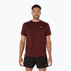 Футболка для бігу чоловіча ASICS Core dark red planet