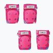 Набір захисту дитячий Globber Toddler deep pink/flowers