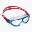 Маска для плавання дитяча Speedo Rift Junior lava red/beautiful blue/clear 8-01213C811