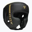 Шолом боксерський RDX F6 matte golden