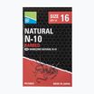 Гачки для риболовлі Preston Innovations Natural N-10 15 шт. чорні P0150050