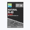 Гачки для риболовлі Preston Innovations Natural N-40 15 шт. чорні P0150072