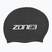ZONE3 Шапочка для плавання з довгим волоссям чорна