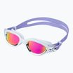 Окуляри для плавання ZONE3 Venator-X white/silver/lilac/polarised revo purple