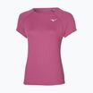 Футболка для бігу жіноча Mizuno Dryaeroflow Tee magenta haze