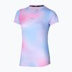 Футболка для бігу жіноча Mizuno Impulse Core Graphic Tee halogen blue