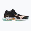 Кросівки волейбольні Mizuno Wave Lightning Z8 Mid black/tangelo/ice green