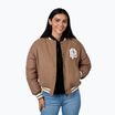 Куртка жіноча Pitbull Buena Quilted Varsity brown