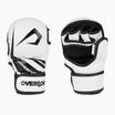 Грейплінгові рукавиці Overlord Sparring MMA шкіряні білі 101003-W/M
