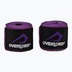 Бинти боксерські Overlord еластичні 350 см фіолетовий
