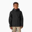 Дитяча вітрильна куртка Helly Hansen Crew Hooded JR чорна