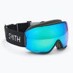 Окуляри гірськолижні Smith Moment black/chromapop everyday green mirror