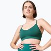 Топ тренувальний жіночий Casall Seamless Graphical Rib Sports garden green