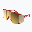Окуляри сонцезахисні POC Devour prismane red/clarity road/partly sunny gold