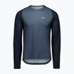 Чоловічий велосипедний лонгслів POC Motion Air Jersey апатитовий темно-синій
