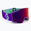 Окуляри гірськолижні SCOTT Shield deep purple/solar red chrome