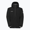 Куртка-дощовик чоловіча Mammut Мотузкаrd Light HS Hooded black