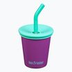 Кружка Klean Kanteen Kid's Steel Straw Lid 296 мл sparkling grape