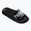 Шльопанці Havaianas Classic Logomania navy black
