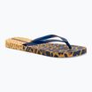 В'єтнамки жіночі Ipanema Animal Print VI yellow/pearly blue