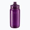 Пляшка велосипедна Elite FLY Tex 550 мл clear/purple