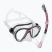 Набір для дайвінга Cressi Big Eyes Evolution + Alpha Ultra Dry black/pink