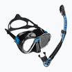 Набір для дайвінга Cressi Big Eyes Evolution + Alpha Ultra Dry black/blue