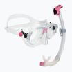 Набір для підводного плавання Cressi Marea + Seal Dry Jr clear/pink
